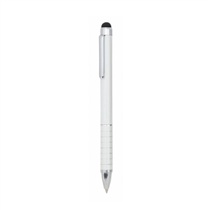 Penna touch in alluminio personalizzata MINOX MKT3960 - Bianco