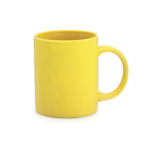 Tazza mug personalizzata in ceramica colorata 370 ml ZIFOR MKT3963 - Giallo
