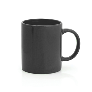 Tazza mug personalizzata in ceramica colorata 370 ml ZIFOR MKT3963 - Nero