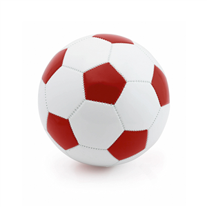 Pallone calcio in PU e PVC misura 5 DELKO. Ago non incluso.  MKT4086 - Rosso