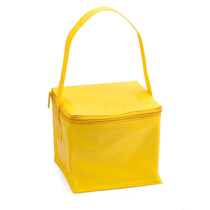 Borsa frigo per 4 lattine in pvc TIVEX MKT4147 - Giallo