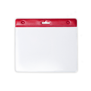 Porta badge trasparente ALTER MKT4344 - Rosso
