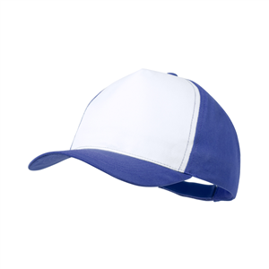 Cappellino baseball personalizzato per sublimazione 5 pannelli SODEL MKT4479 - Blu