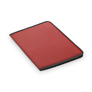 Cartella porta documenti con blocco incluso ROFTEL MKT4516 - Rosso