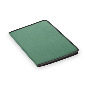 Cartella porta documenti con blocco incluso ROFTEL MKT4516 - Verde