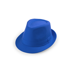 Cappello di paglia per feste in cotone-poliestere LIKOS MKT4557 - Blu