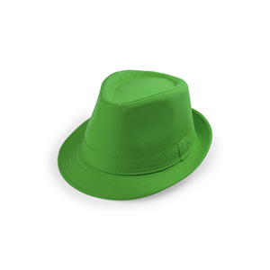 Cappello di paglia per feste in cotone-poliestere LIKOS MKT4557 - Verde