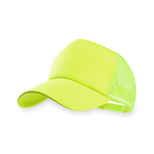 Cappellino rap colori fluo DOWAN MKT4560 - Giallo Fluo