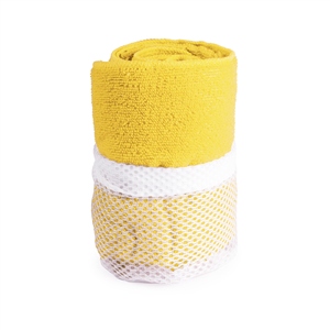 Asciugamani sport in spugna di microfibra 50x100 cm GYMNASIO MKT4567 - Giallo