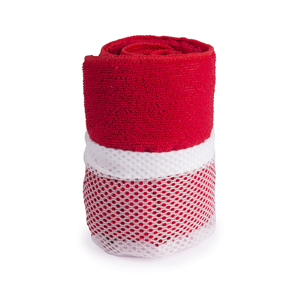 Asciugamani sport in spugna di microfibra 50x100 cm GYMNASIO MKT4567 - Rosso