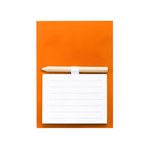 Magnete da frigo con blocchetto e matita YAKARI MKT4582 - Arancio