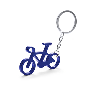 Portachiavi a forma bicicletta CICLEX MKT4589 - Blu