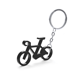Portachiavi a forma bicicletta CICLEX MKT4589 - Nero