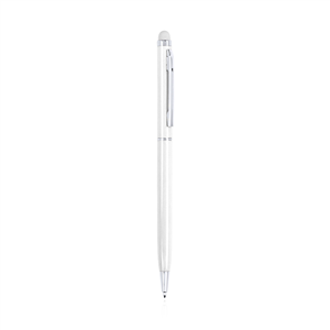 Penna touch in alluminio BYZAR MKT4660 - Bianco