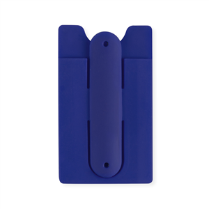 Custodia multiuso in silicone con adesivo BLIZZ MKT4679 - Blu