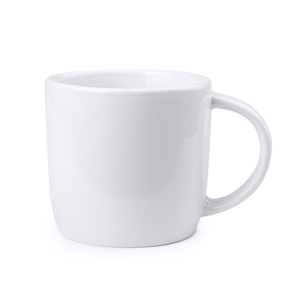 Tazza personalizzata in ceramica 380 ml TARBOX MKT4749 - Bianco