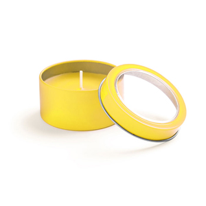 Candela aroma vaniglia SIOKO MKT4819 - Giallo