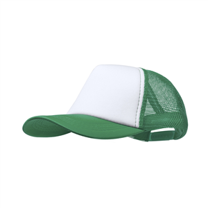 Cappellino rap per sublimazione in poliestere ZODAK MKT4828 - Verde