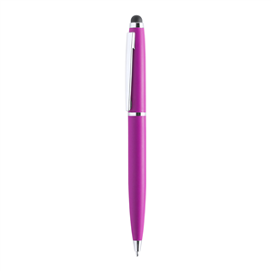 Penna in metallo con touch screen WALIK MKT4882 - Fucsia