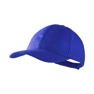 Cappello baseball personalizzato in cotone 6 pannelli RITTEL MKT4902 - Blu