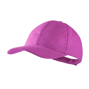 Cappello baseball personalizzato in cotone 6 pannelli RITTEL MKT4902 - Fucsia