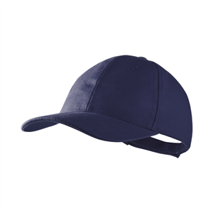 Cappello baseball personalizzato in cotone 6 pannelli RITTEL MKT4902 - Blu Navy