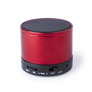 Cassa Bluetooth personalizzata in metallo MARTINS MKT4936 - Rosso