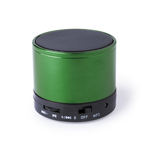 Cassa Bluetooth personalizzata in metallo MARTINS MKT4936 - Verde