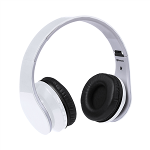 Cuffie Bluetooth pieghevoli DARSY MKT4938 - Bianco