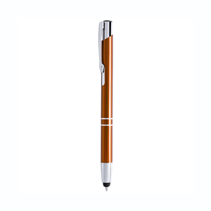 Penna in alluminio con touch screen MITCH MKT5121 - Arancio
