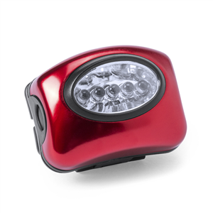 Torcia frontale con 5 leds LOKYS MKT5148 - Rosso