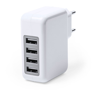 Presa con 4 Uscite USB GREGOR MKT5162 - Bianco