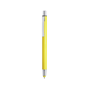 Penna in alluminio con touch screen RONDEX MKT5224 - Giallo