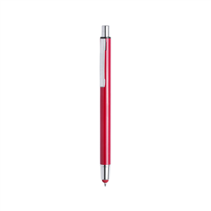 Penna in alluminio con touch screen RONDEX MKT5224 - Rosso