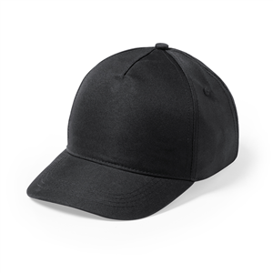 Cappello baseball personalizzato in microfibra 5 pannelli KROX MKT5225 - Nero