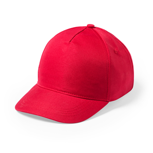 Cappello baseball personalizzato in microfibra 5 pannelli KROX MKT5225 - Rosso