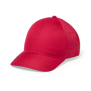 Cappellino baseball personalizzato in microfibra 6 pannelli BLAZOK MKT5226 - Rosso