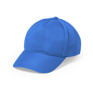 Cappellino baseball personalizzabile in microfibra 5 pannelli KARIF MKT5227 - Azzurro