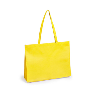 Borsa tnt personalizzata cm 52x40.5x15 KAREAN MKT5253 - Giallo