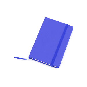 Quaderno personalizzato con copertina in poliuretano in formato A6 KINELIN MKT5299 - Blu