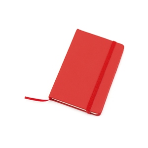 Quaderno personalizzato con copertina in poliuretano in formato A6 KINELIN MKT5299 - Rosso