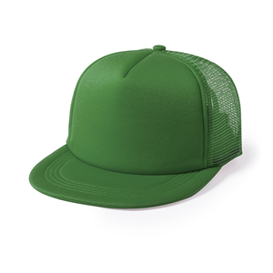 Cappellino snapback in poliestere YOBS MKT5360 - Verde