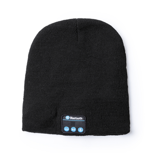 Cappello personalizzato invernale con connessione Bluetoot SEYER MKT5364 - Nero
