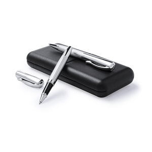 Penna roller e penna regalo in metallo DARIUS MKT5384 - Platino