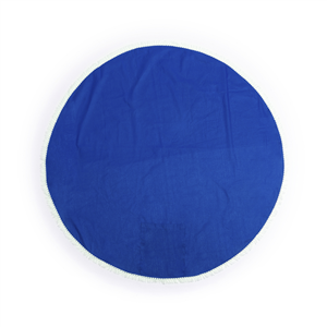 Telo mare rotondo in cotone Diam 143 cm HANSIER MKT5415 - Blu