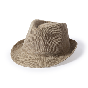 Cappello personalizzato in paglia sintetica BAUWENS MKT5504 - Marrone