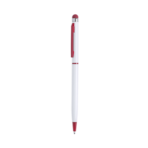 Penna in alluminio con touch screen DUSER MKT5575 - Rosso