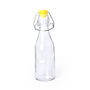Bottiglia in vetro 260 ml HASER MKT5597 - Giallo