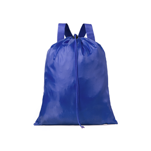 Sacca zaino personalizzata con spallacci in tessuto SHAUDEN MKT5620 - Blu