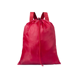 Sacca zaino personalizzata con spallacci in tessuto SHAUDEN MKT5620 - Rosso